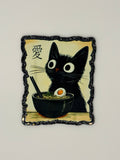 Noodle Kitty Large Magnet