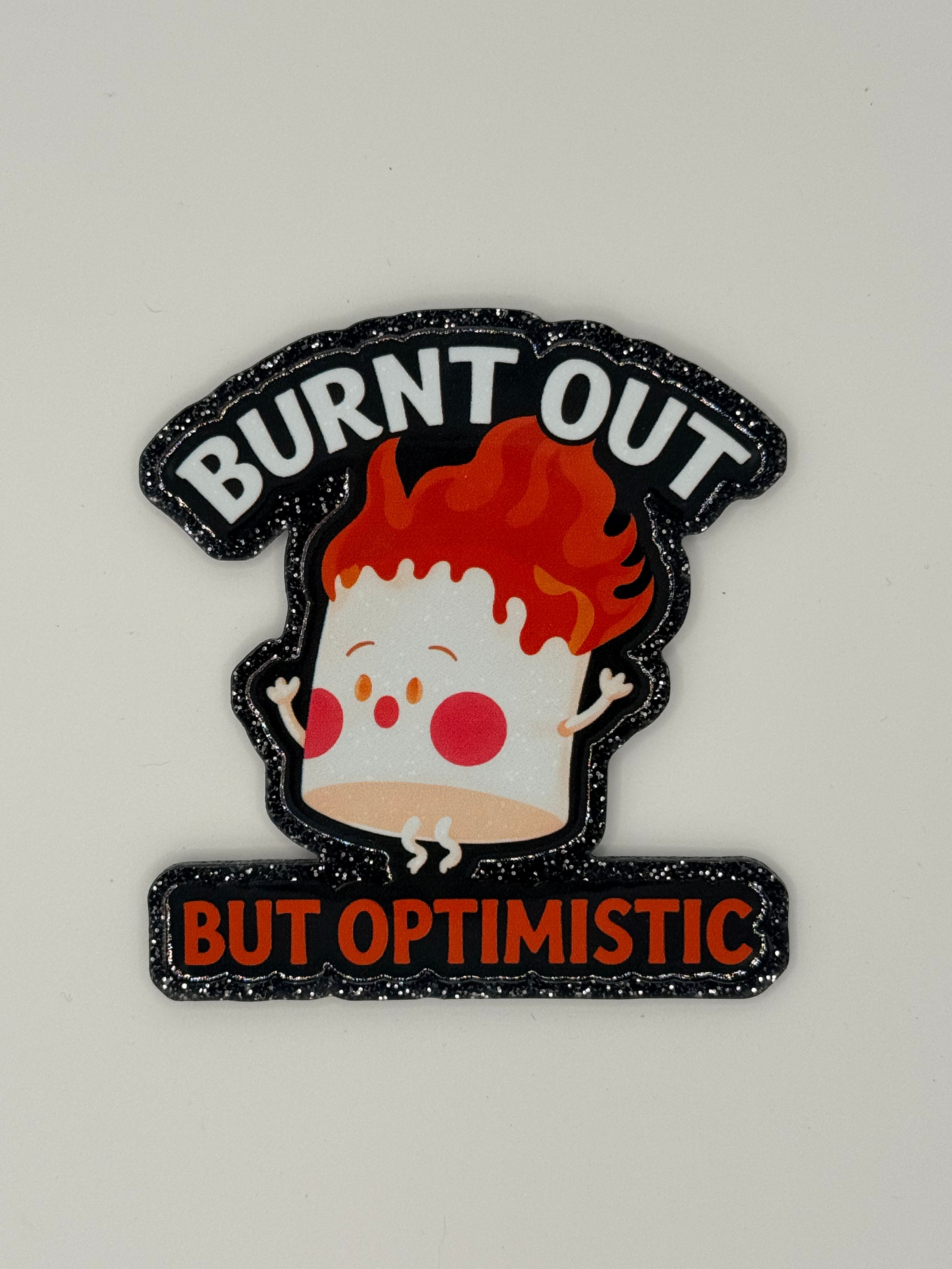 Burnt Out Marshmallow, Large Magnet