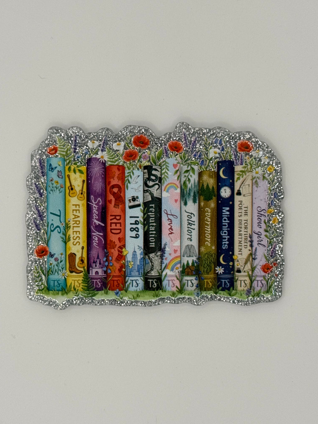 T Swift Album Books Large Magnet