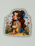 Tattoo Belle, Large Magnet