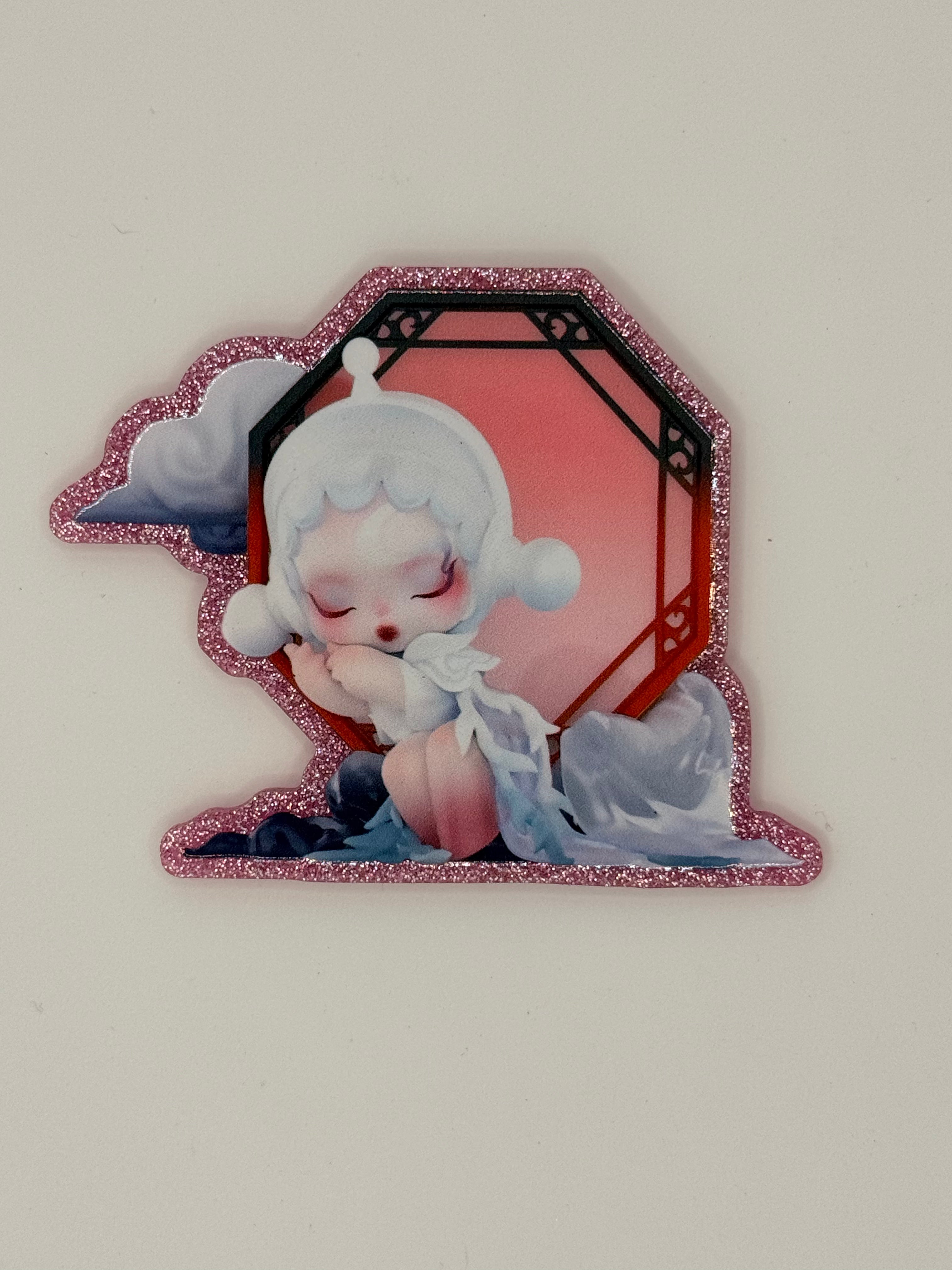 Japanese SP Girl Large Magnet