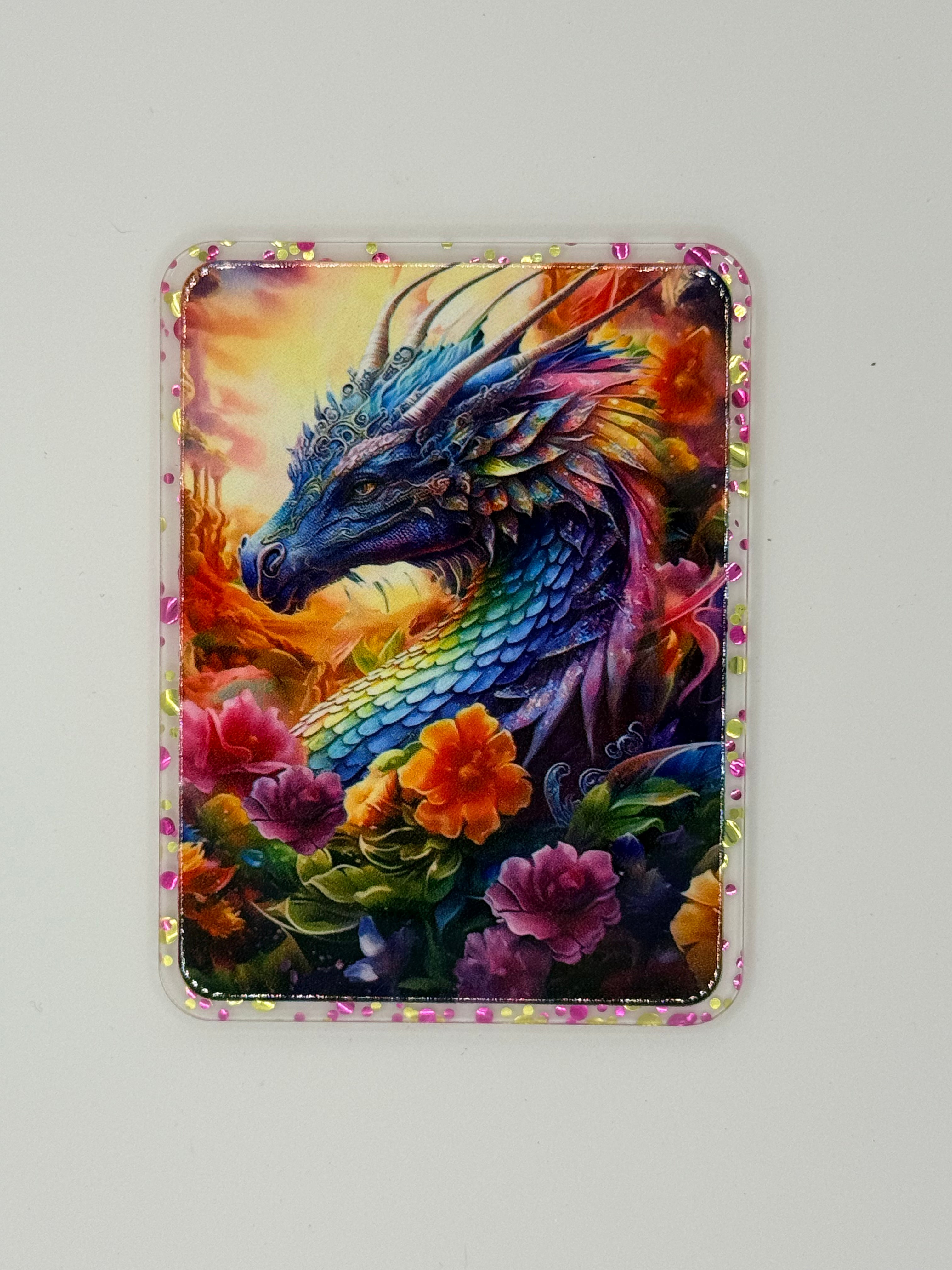Rainbow Dragon, Large Magnet