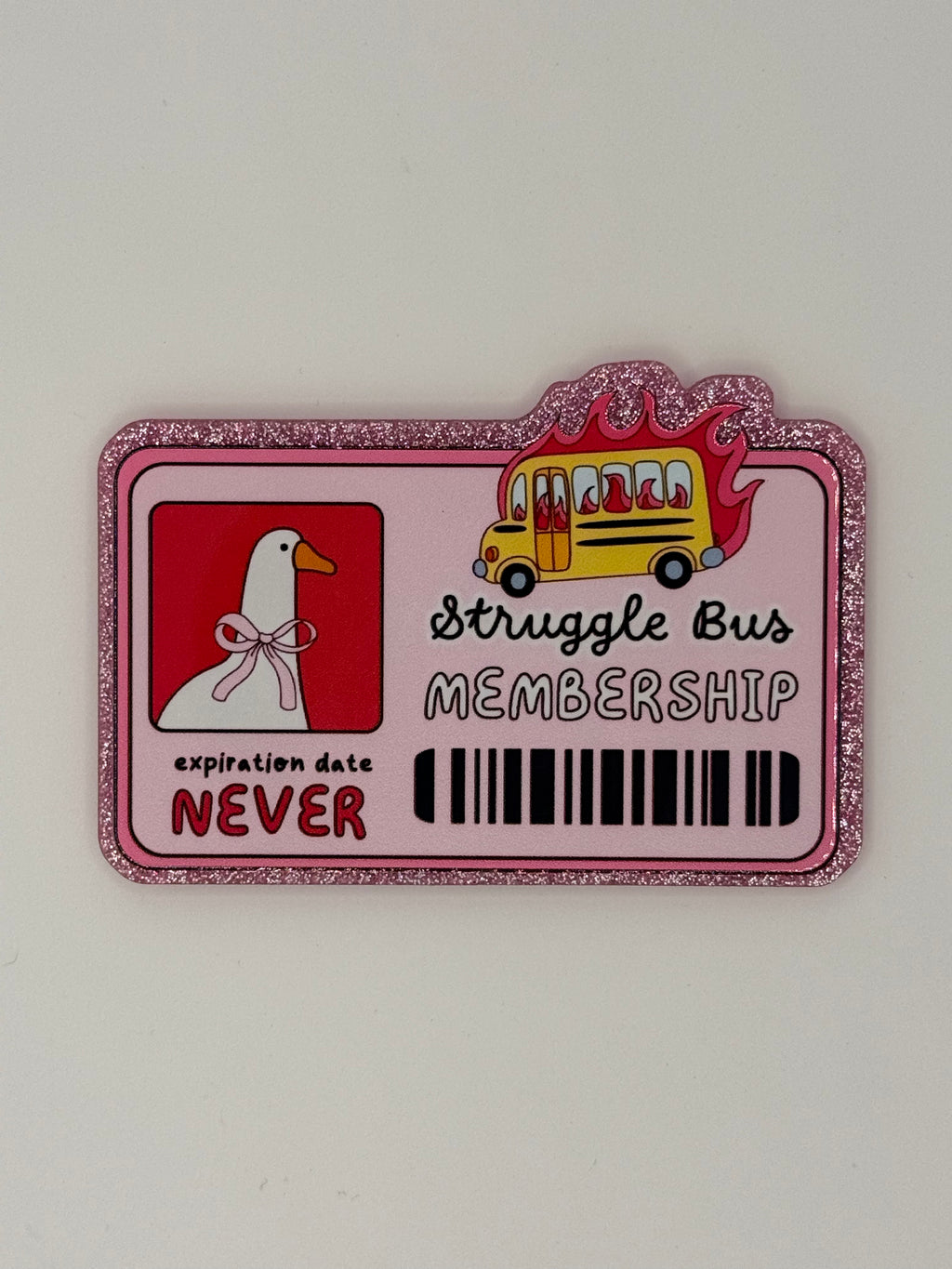 Struggle Bus License, Large Magnet