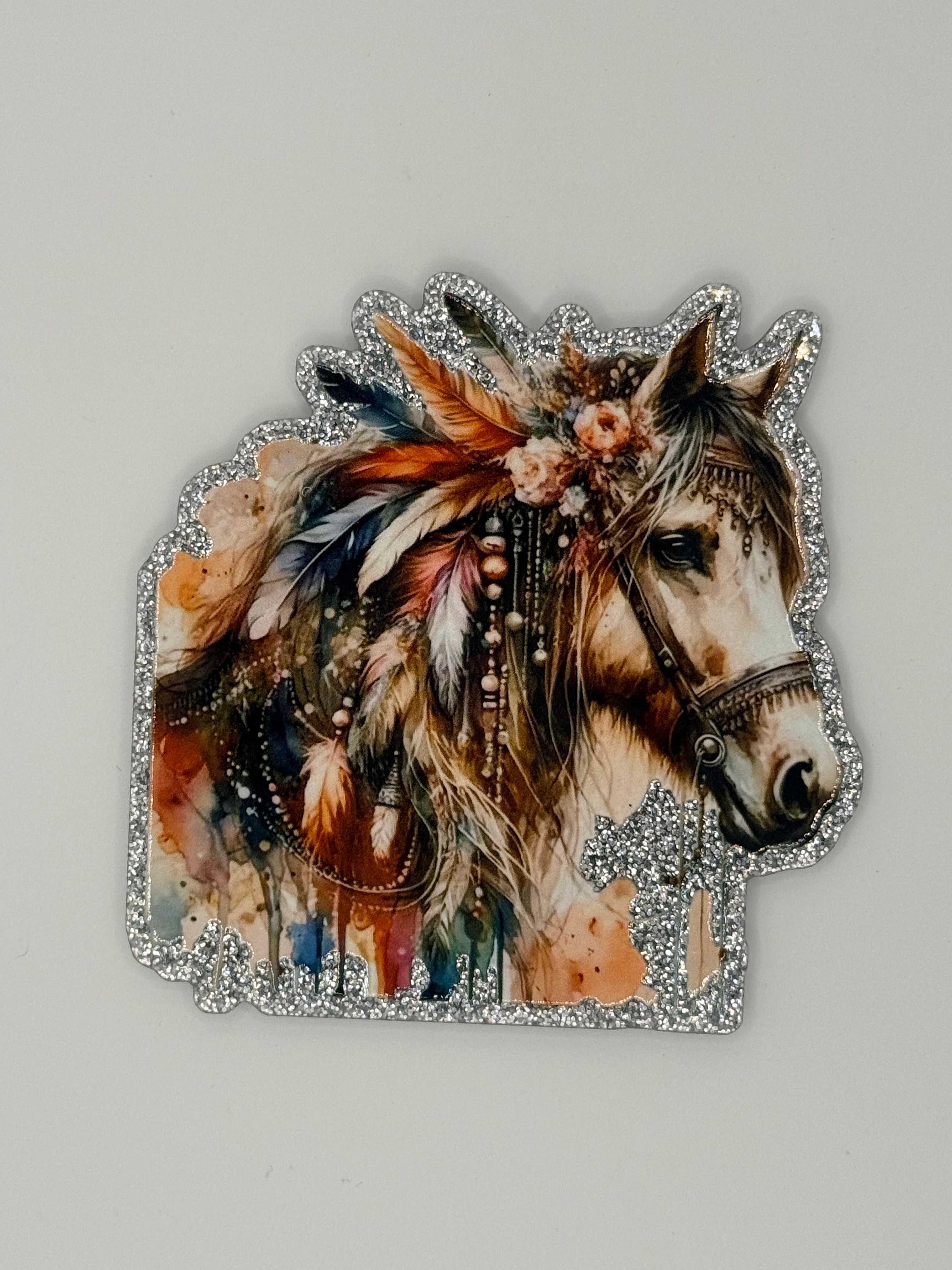 Painted Horse Large Magnet